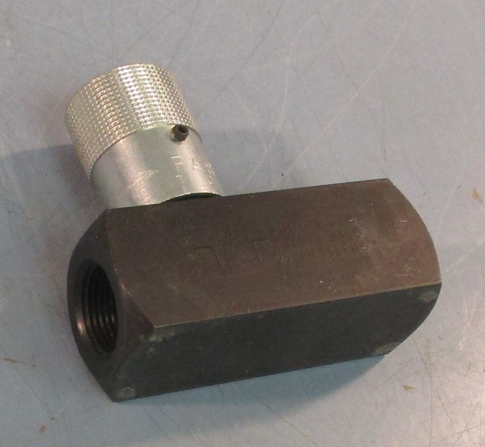 Parker F1200S Hydraulic Flow Control Valve 3000 PSI 207 BAR 25GPM