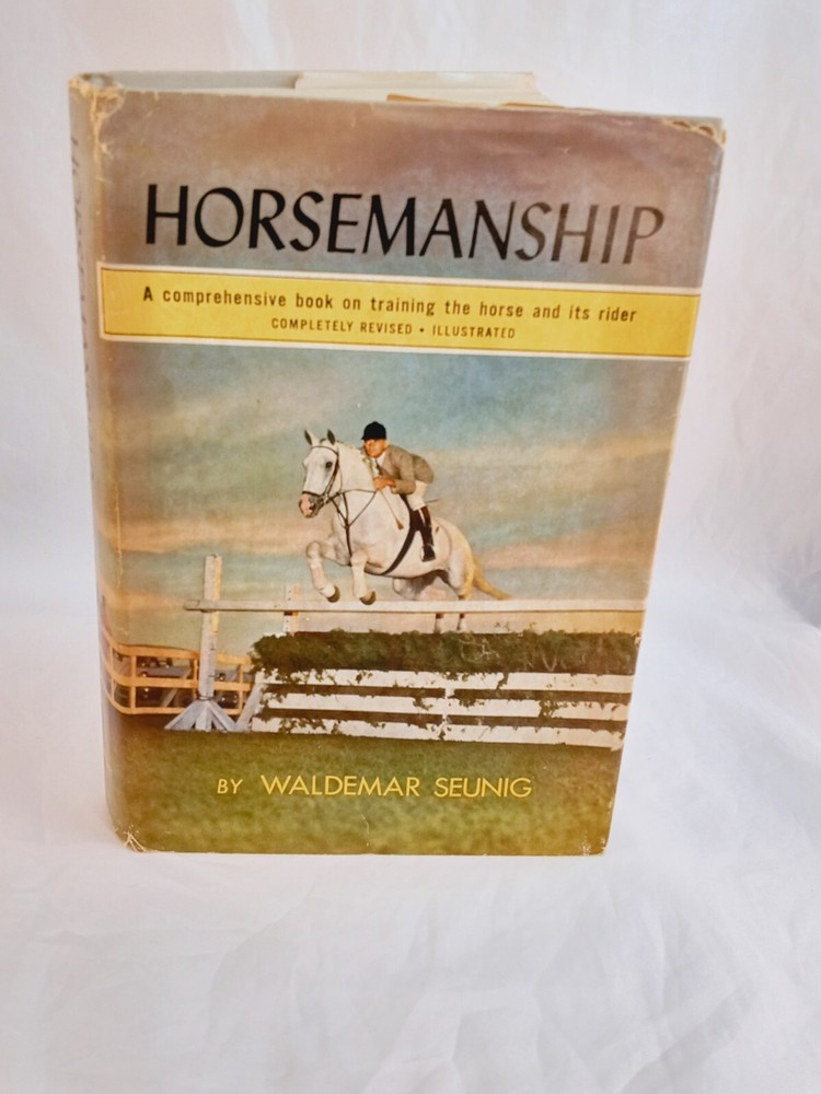 1956 HORSEMANSHIP Training Horse & Rider Waldemar Seunig Photographs HC/DJ🏇🐎🐴
