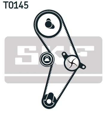 VKMC 01113-1 SKF Water Pump + Timing Belt Kit for Audi, Seat, Skoda, VW