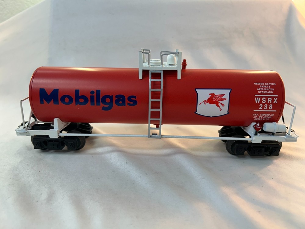 Lionel 6-52121 O Scale Mobilgas TM Tank Car, 1997 T.T.O.S. SW Division WSRX #238
