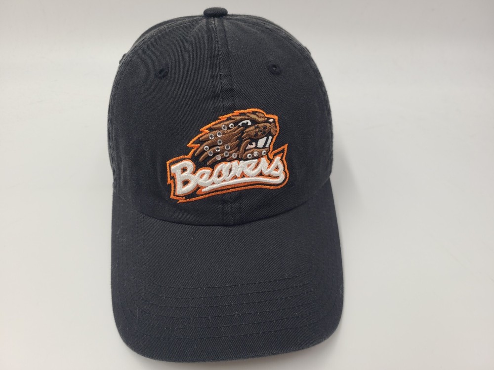Oregon State Beavers Women's Bedazzled Strapback NCAA Cap in Black