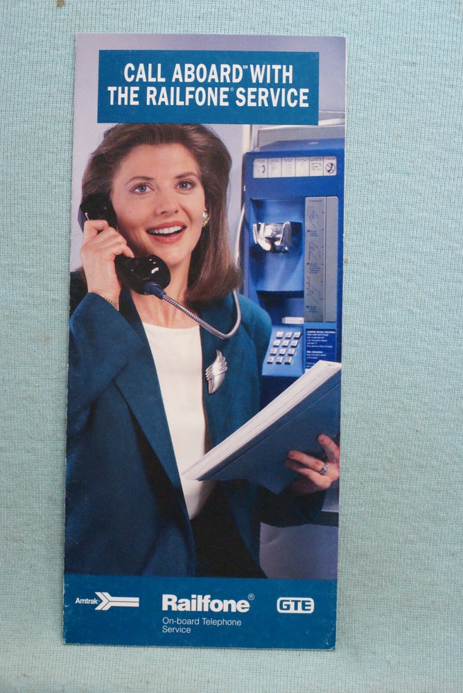 Call Aboard with The Railfone Service - Brochure