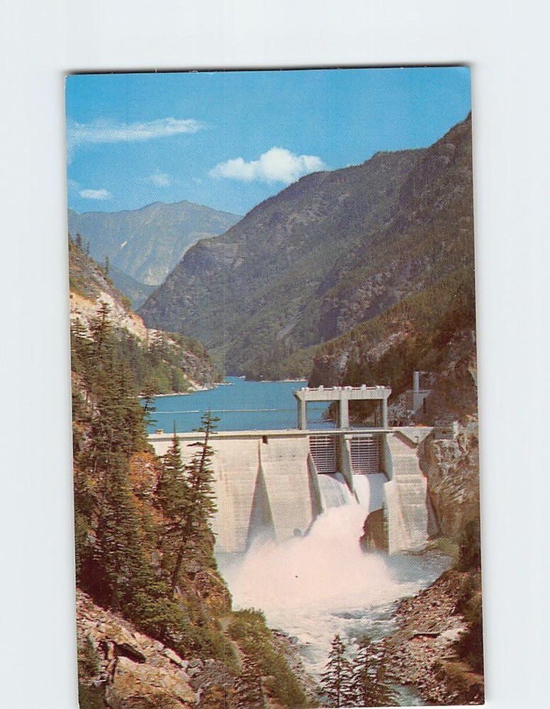 Postcard Gorge Dam Seattle Washington USA