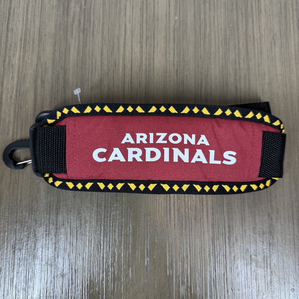 NFL ARIZONA CARDINALS Shoulder strap with detachable lobster clasp closure NEW
