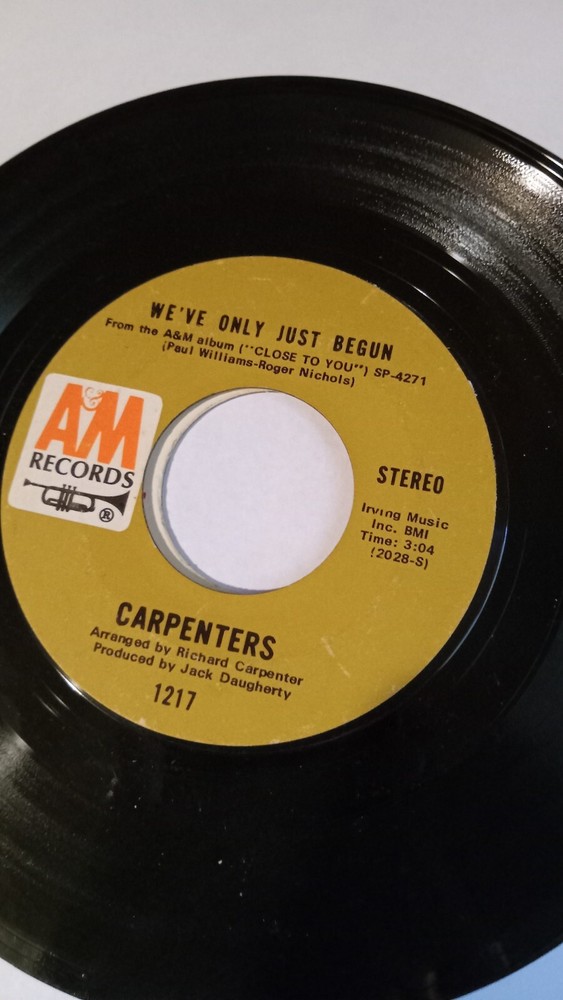 THE CARPENTERS  45 RPM - 