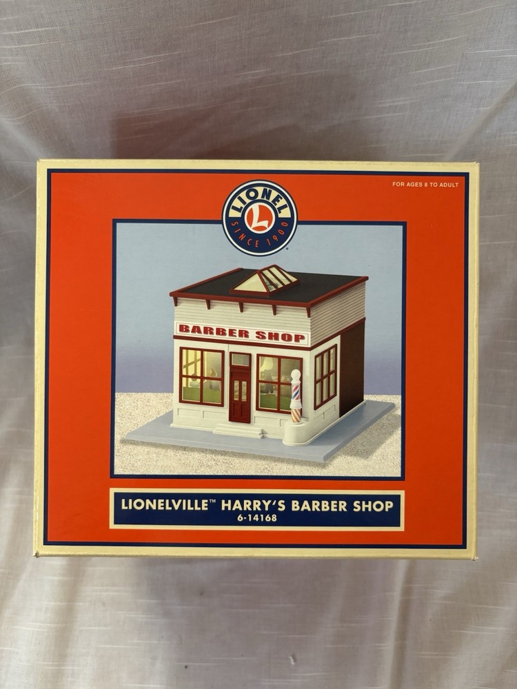 LionelVille 6-14168 Harry’s Barber Shop Lighted Interior
