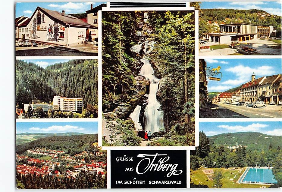 Postcard Grüsse Aus Triberg Im Schönen Schwarzwald Triberg Germany