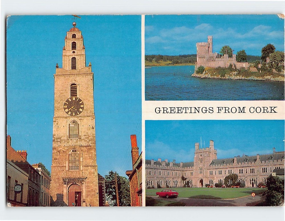 Postcard Scenes & Views Cork City Ireland