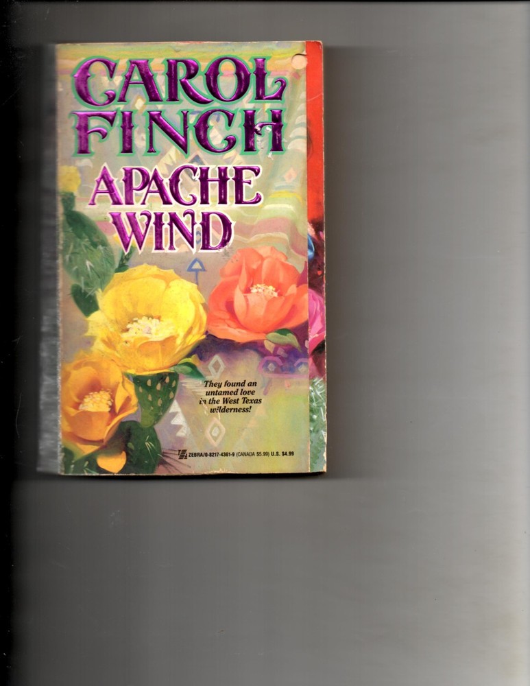 Apache Wind by Carol Finch (1993, Mass Market)
