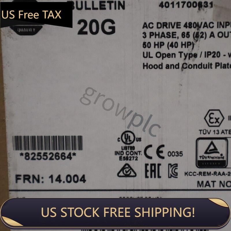 20G11ND065JA0NNNNN PowerFlex 755 AC Drive Allen-Bradley NEW In Box US Free Tax
