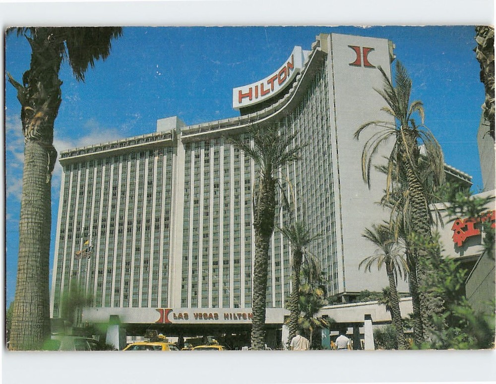 Postcard Las Vegas Hilton Las Vegas Nevada USA