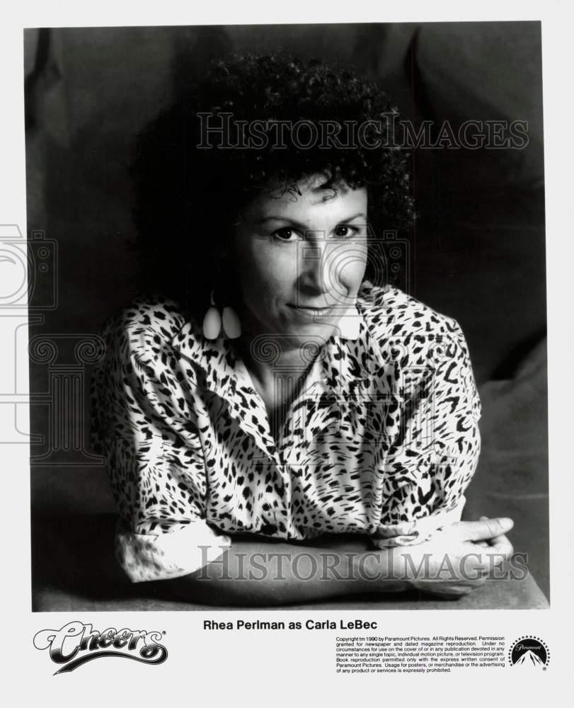 1990 Press Photo Rhea Perlman as Carla LeBec in 