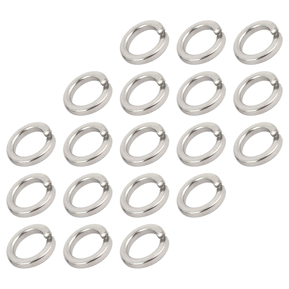 20 x Split Lock Washer M8 304 Stainless Steel Spring Washer Elastic Gasket