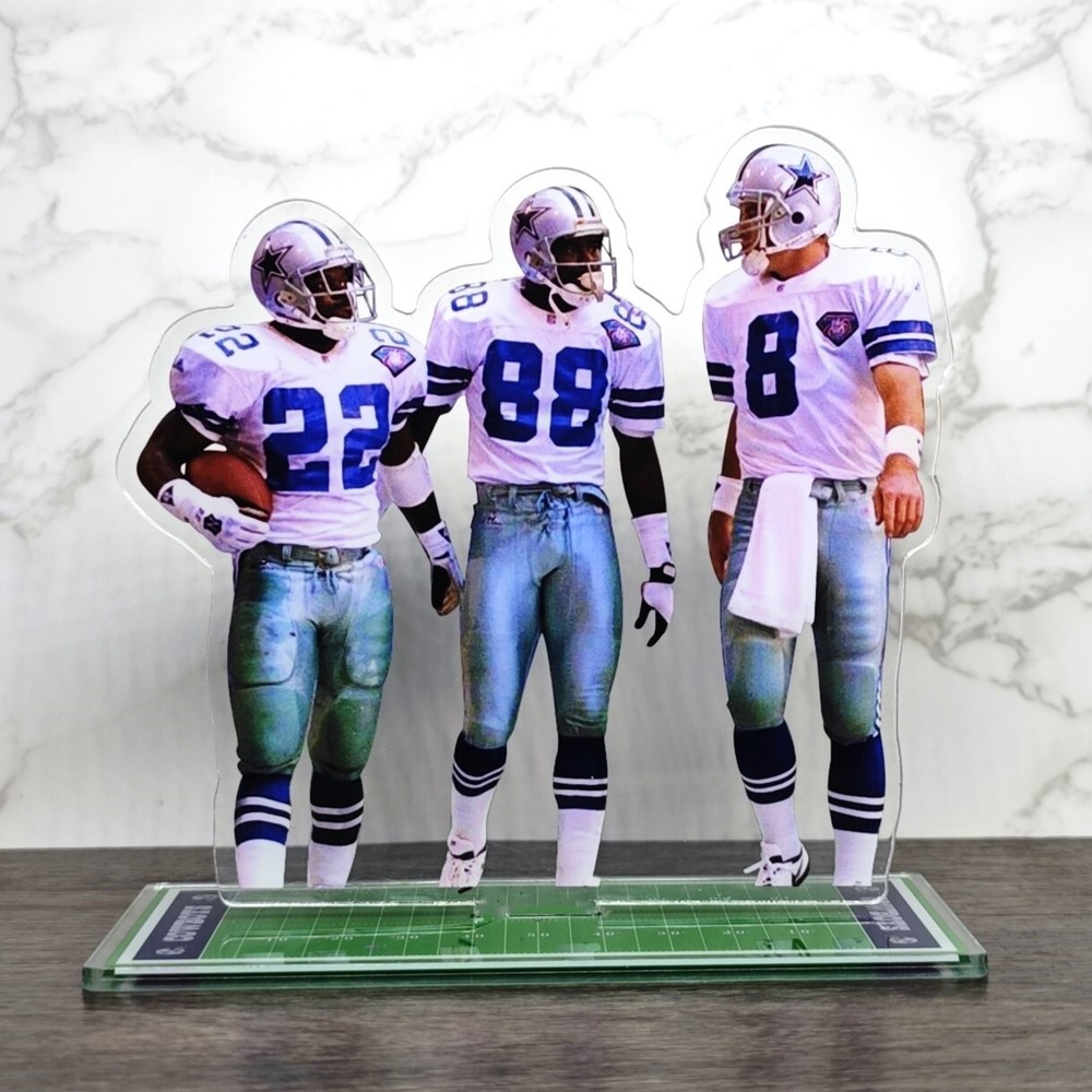 Emmitt Smith Troy Aikman Michael Irvin Dallas Cowboys Memorabilia Collectible