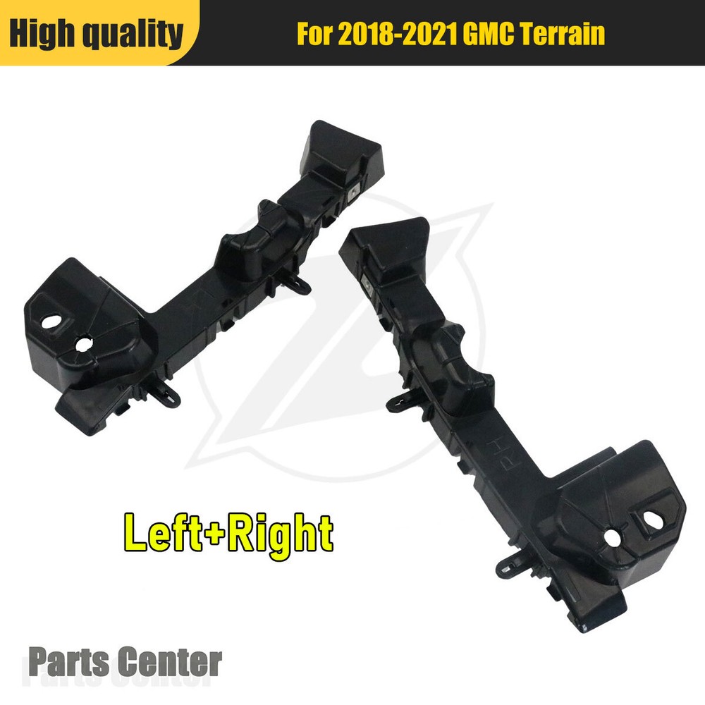 18-21 GMC Terrain Front Bumper Bracket Set - Pair for Driver & Passenger Side
