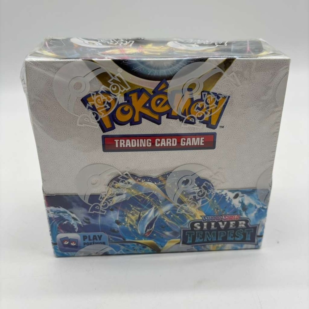 Pokemon TCG Sword & Shield Silver Tempest Booster Box SEALED #1PROBSTEIN123 is actively accepting CONSIGNMENTS !!