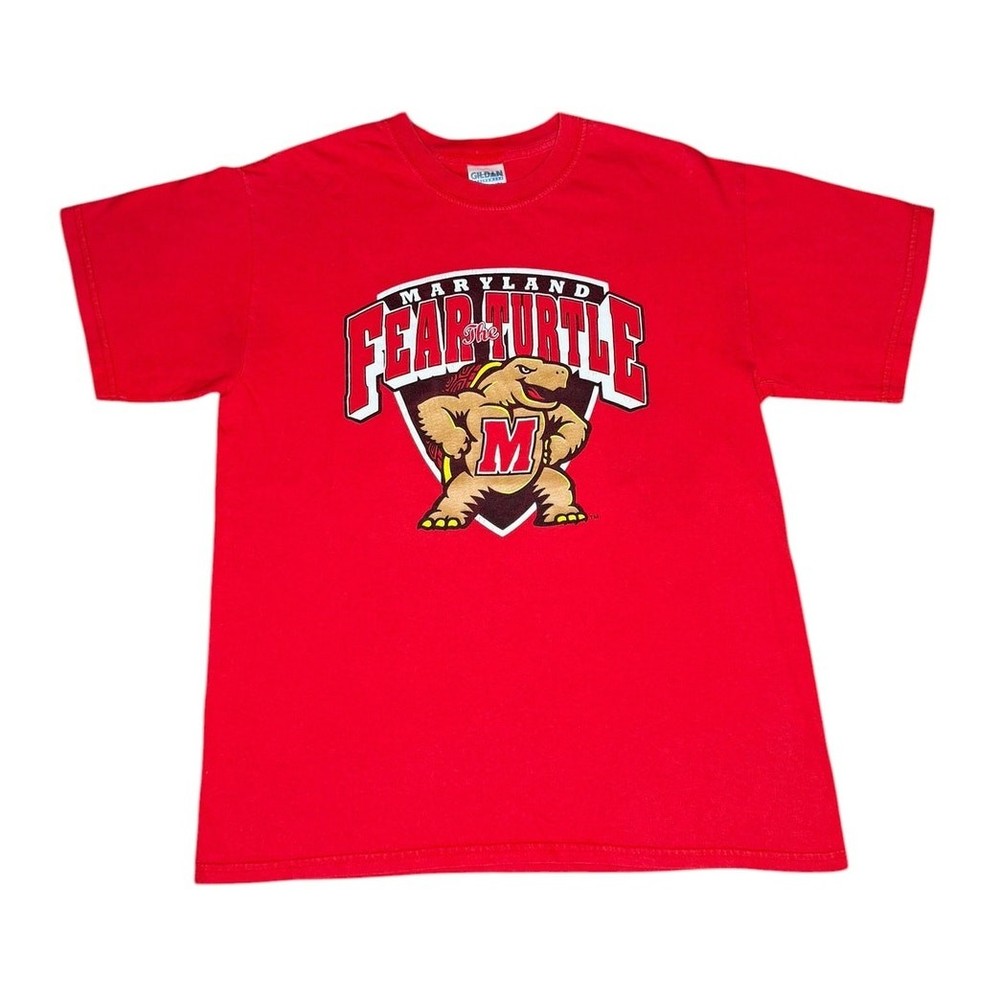 Vintage Maryland Terrapins Fear the Turtle T-Shirt Size M
