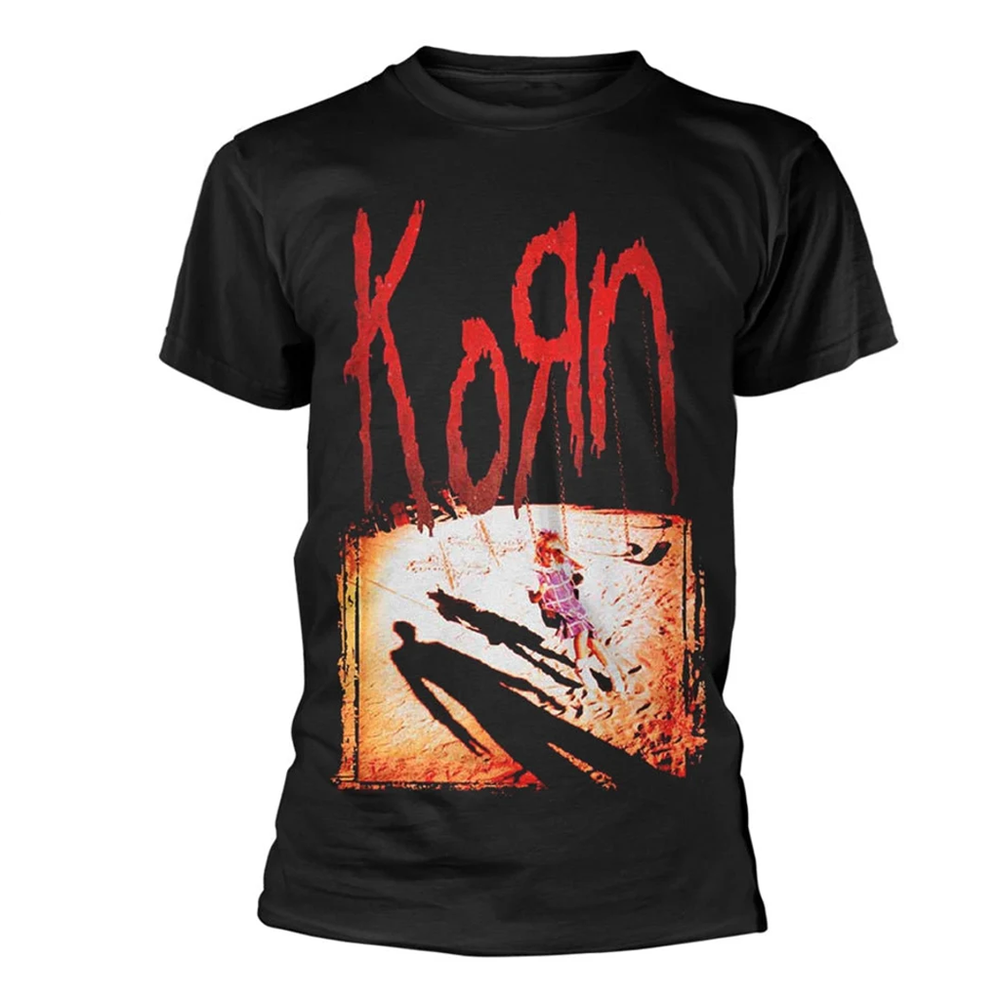 Korn band T-shirt Black TEE All Sizes S-5Xl short sleeve JJ6064