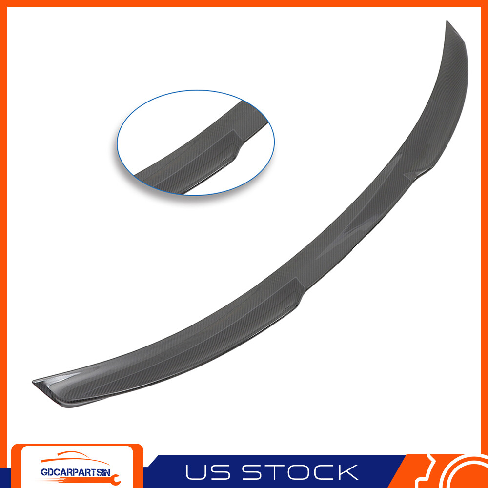 Rear Trunk Spoiler For 2017-2021 Alfa Romeo Giulia V-Style Carbon Fiber