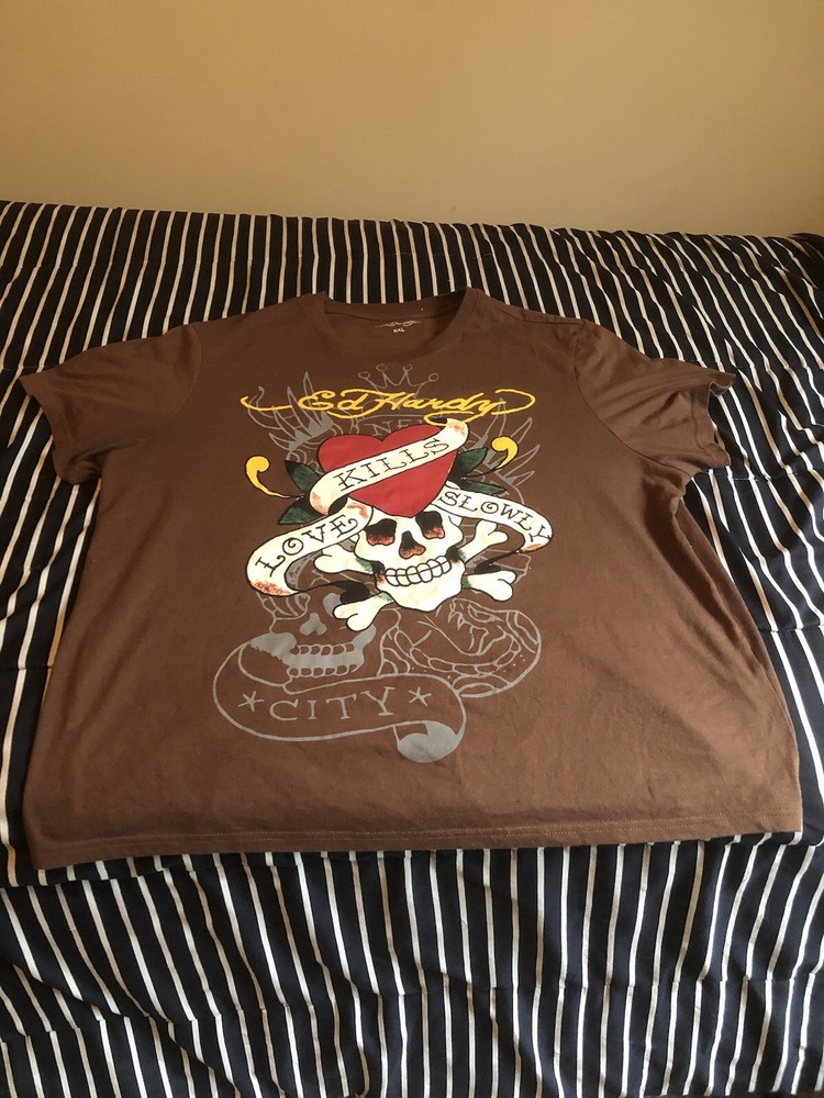 Ed Hardy Love Kills Slowly Tee XXL
