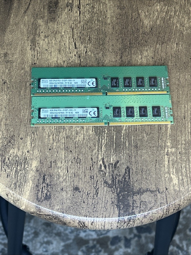 16GB (2x8GB) SK hynix DDR4 ECC RDIMM 2133MHz PC4-2133P 1Rx4 Server RAM