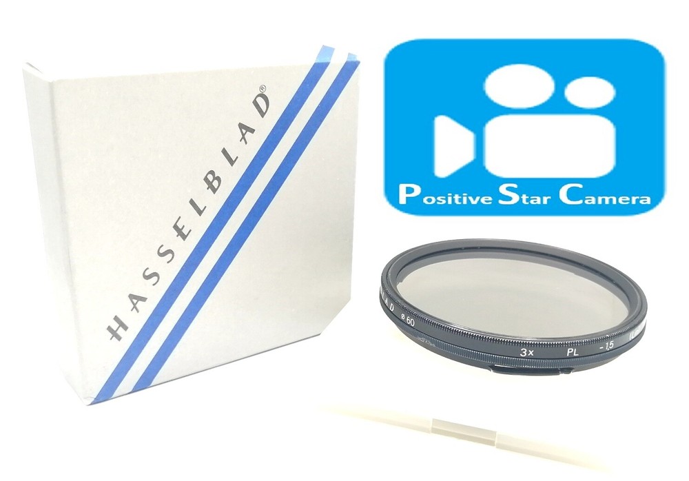 🎦👀✨Opt MINT✨ Hasselblad 51603 Circular Polarizer Filter B60 3x PL -1.5 JAPAN