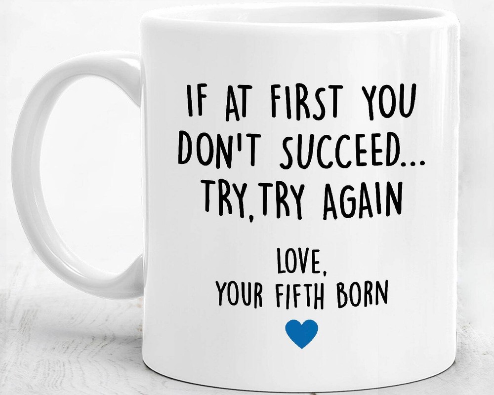 Dad Gifts Dad Coffee Mug Funny Birthday Gifts From Daughter Son If At First You