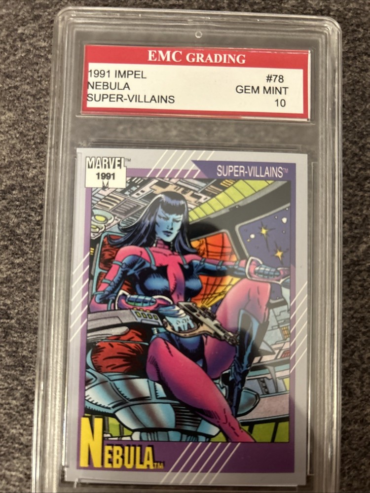1991 Marvel Universe Nebula #78 Emc 10 Gem Mint
