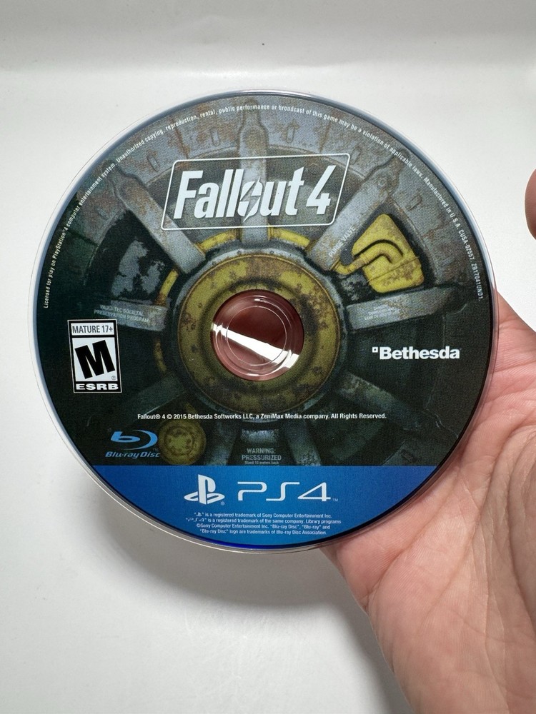 Fallout 4 - Sony PlayStation 4 PS4 Disc ONLY Tested Authentic No case
