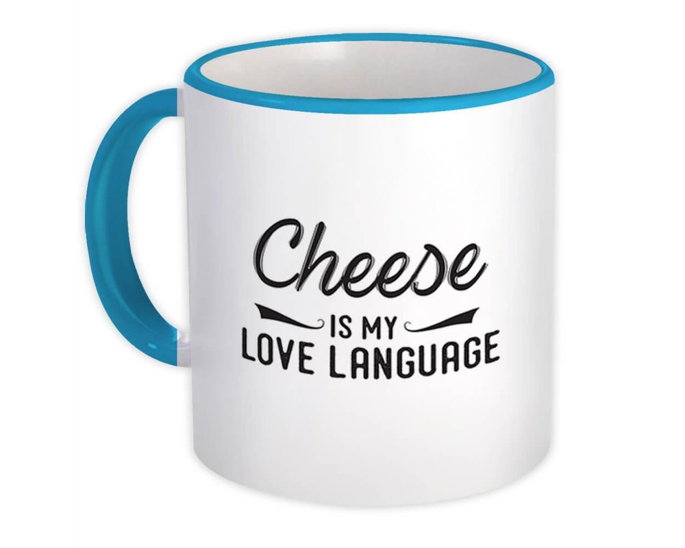 Cheese Lover Milk Mug Cute Funny Gift For Foodies