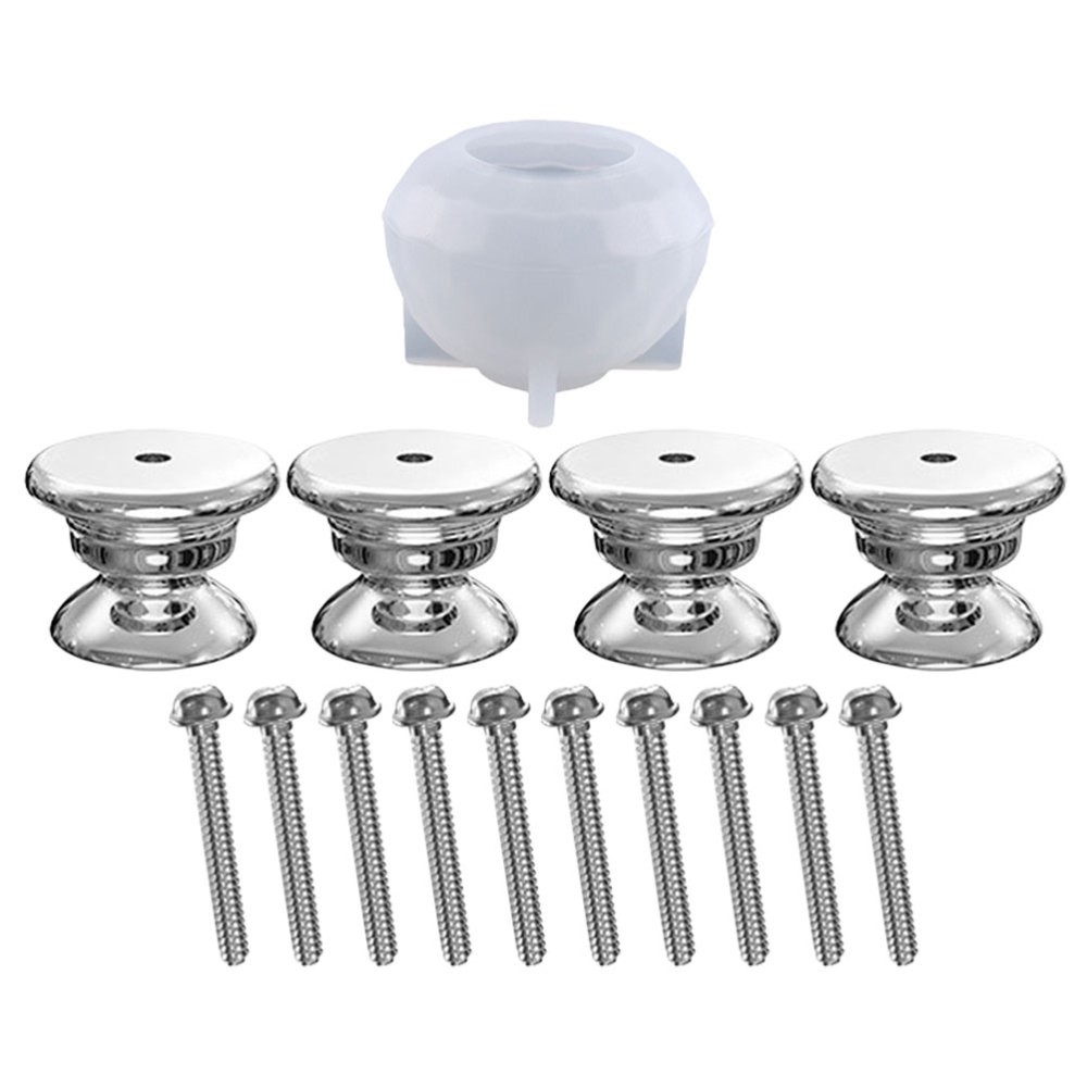 Resin Drawer Handle Mold Reusable Casting Molds for Knob Furniture Pulls
