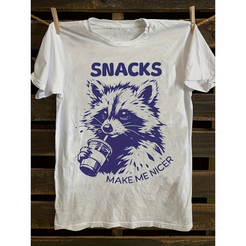 Unisex 100% Cotton Raccoon Drinking Cup & 