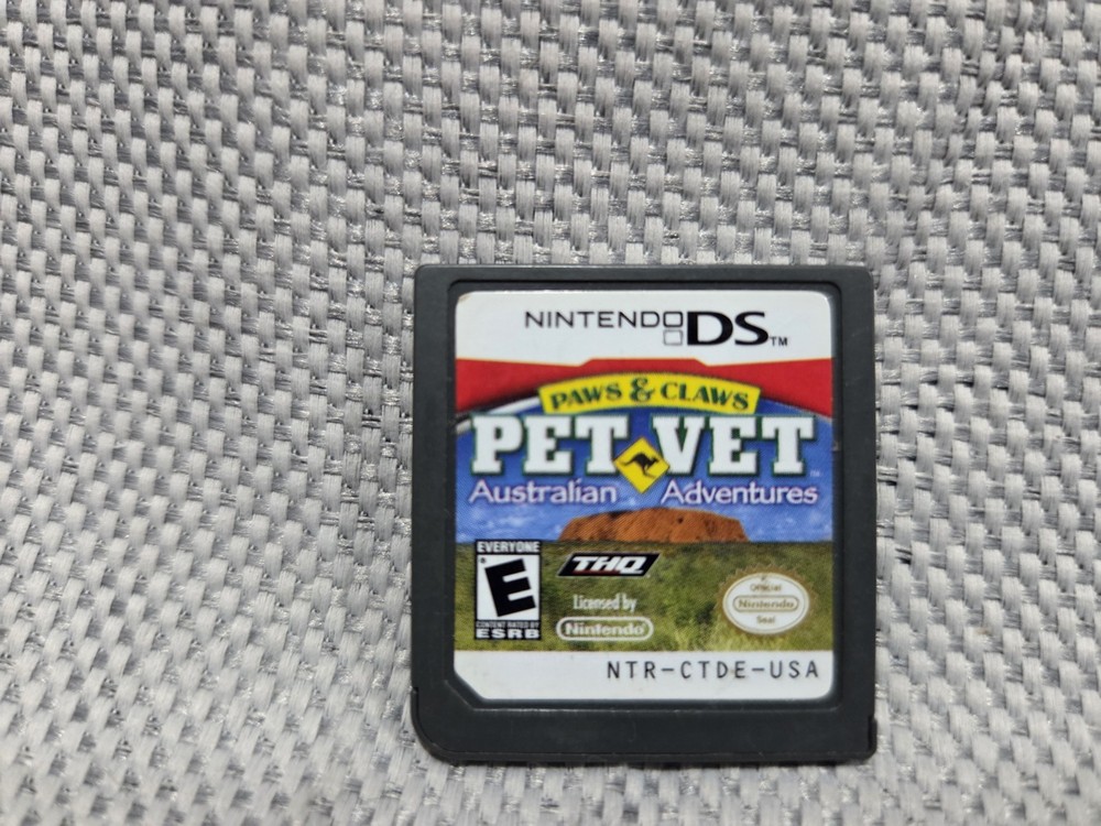 Paws and Claws: Pet Vet - Australian Adventures Nintendo DS Game Cartridge Only