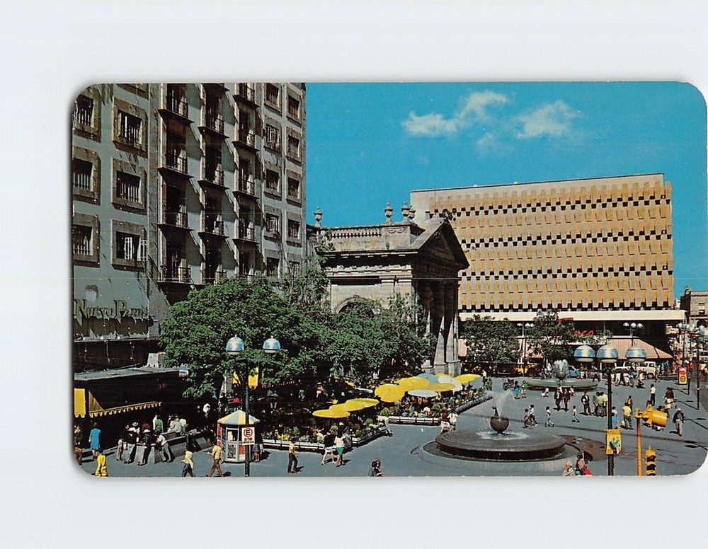 Postcard The Plaza of the Ex-University of Guadalajara Jalisco Mexico