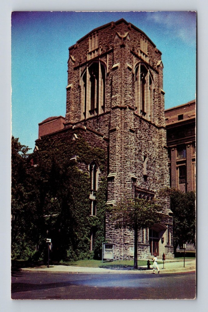 Grand Rapids MI-Michigan, First Methodist Church, Religion, Vintage Postcard
