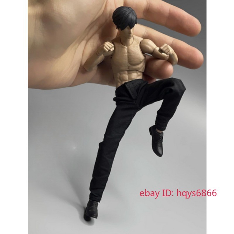 1/12 Scale Male Casual Pants Trousers Model For 6'' Vtoys Action Figure