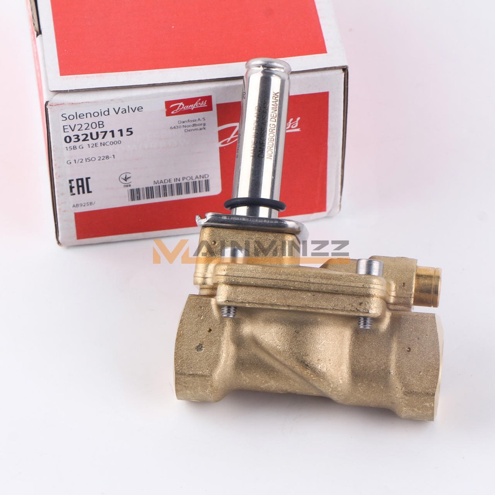 ONE DANFOSS EV220B 032U7115 Solenoid Valve NEW