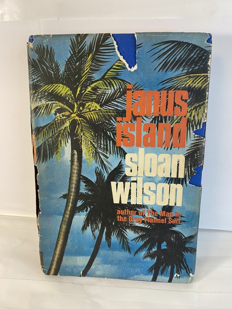 Janus Island by Sloan Wilson 1967 Hardcover/Dust Jacket