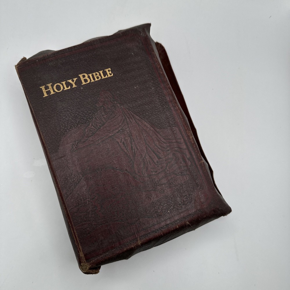 KJV Good Will Bible 1943 Minute Reference Edition with Red Thumb Index  
