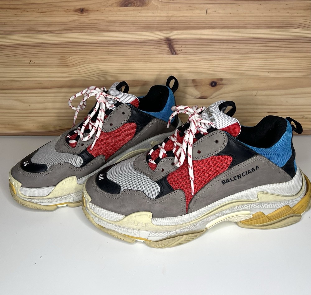 Balenciaga 2018 Men’s Triple S Sneaker Red Blue US 11