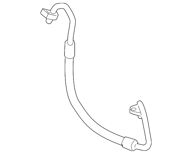 Genuine Nissan Discharge Hose 92490-ZN51A