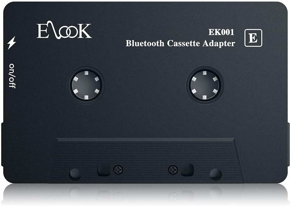 Bluetooth Cassette Receiver with Aux Adapter for Car Audio Playback
