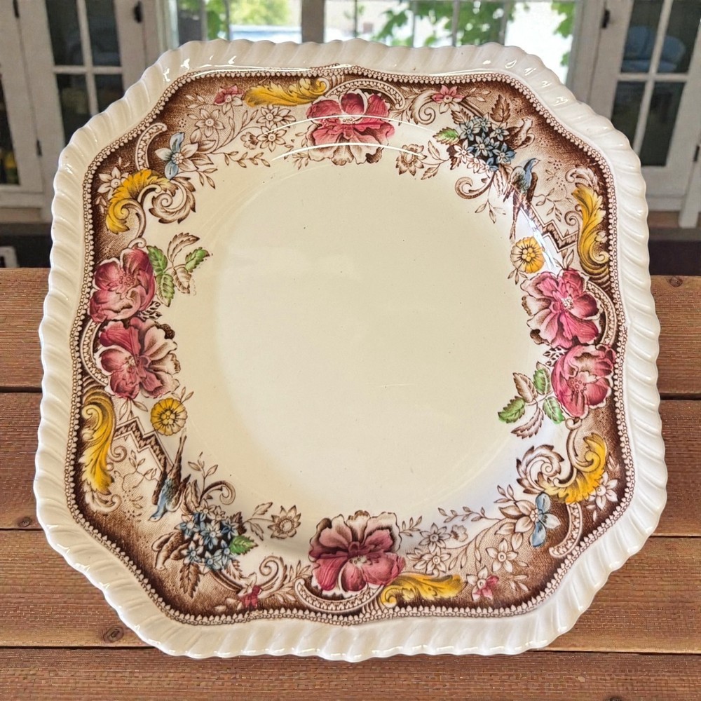 Johnson Brothers DEVONSHIRE - Square Salad Plate 7 1/2