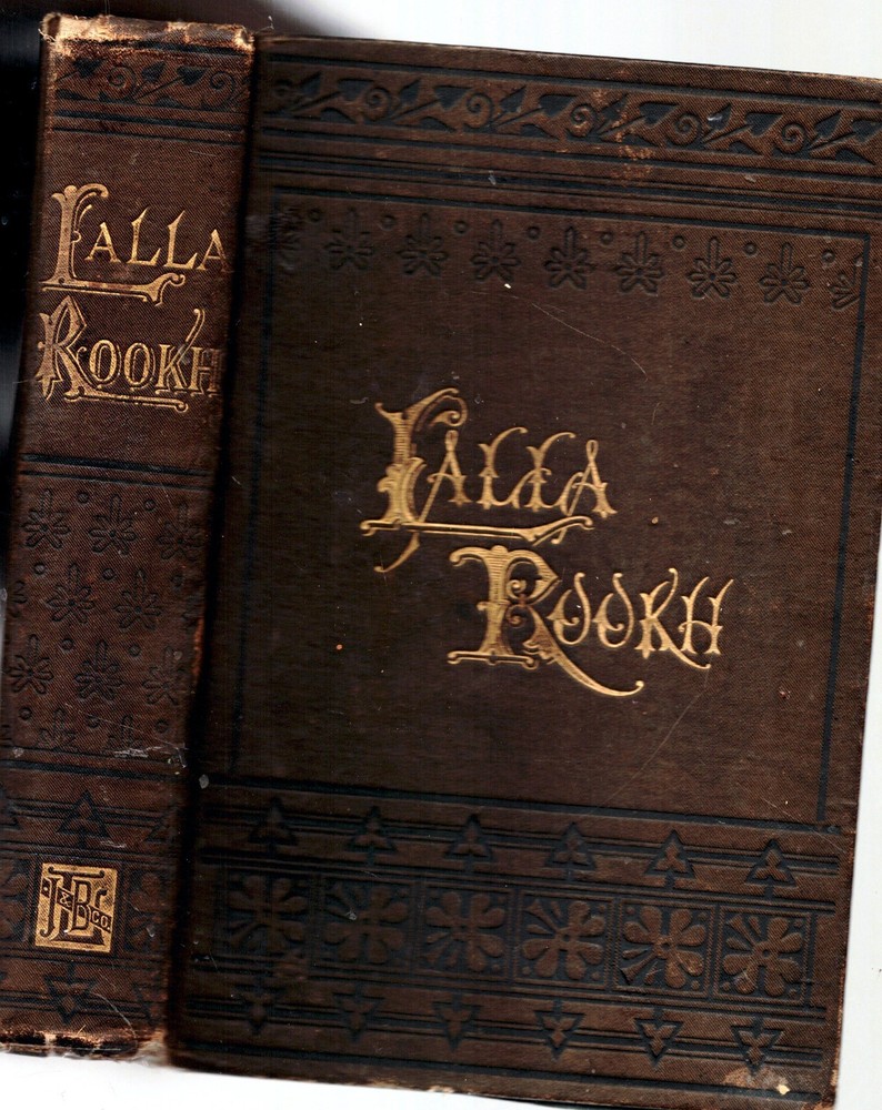 1879 Epic Poem Lalla Rookh Thomas Moore Pre-Islamic Iran Zoroastrian Gift Idea