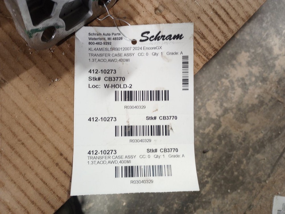 AWD Transfer Case for 2020-2023 Buick Encore GX Part #3040329