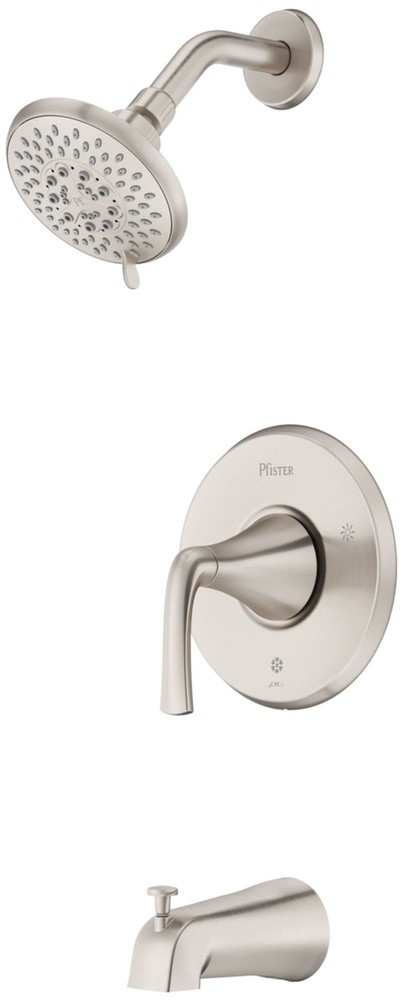 Pfister LG89-8MCA McAllen Tub and Shower Trim Package - Nickel
