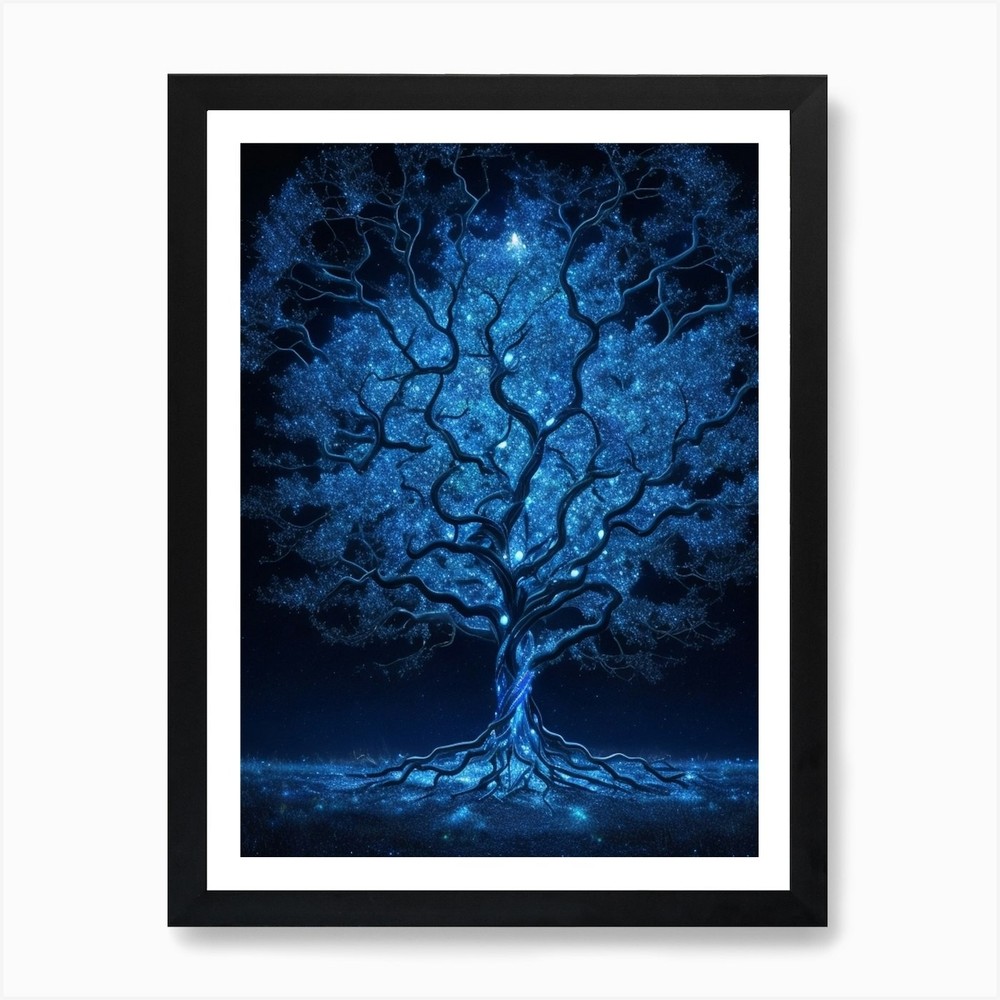 Tree Of Life 8 Art Print Framed Wall Art Poster Canvas Print Picture