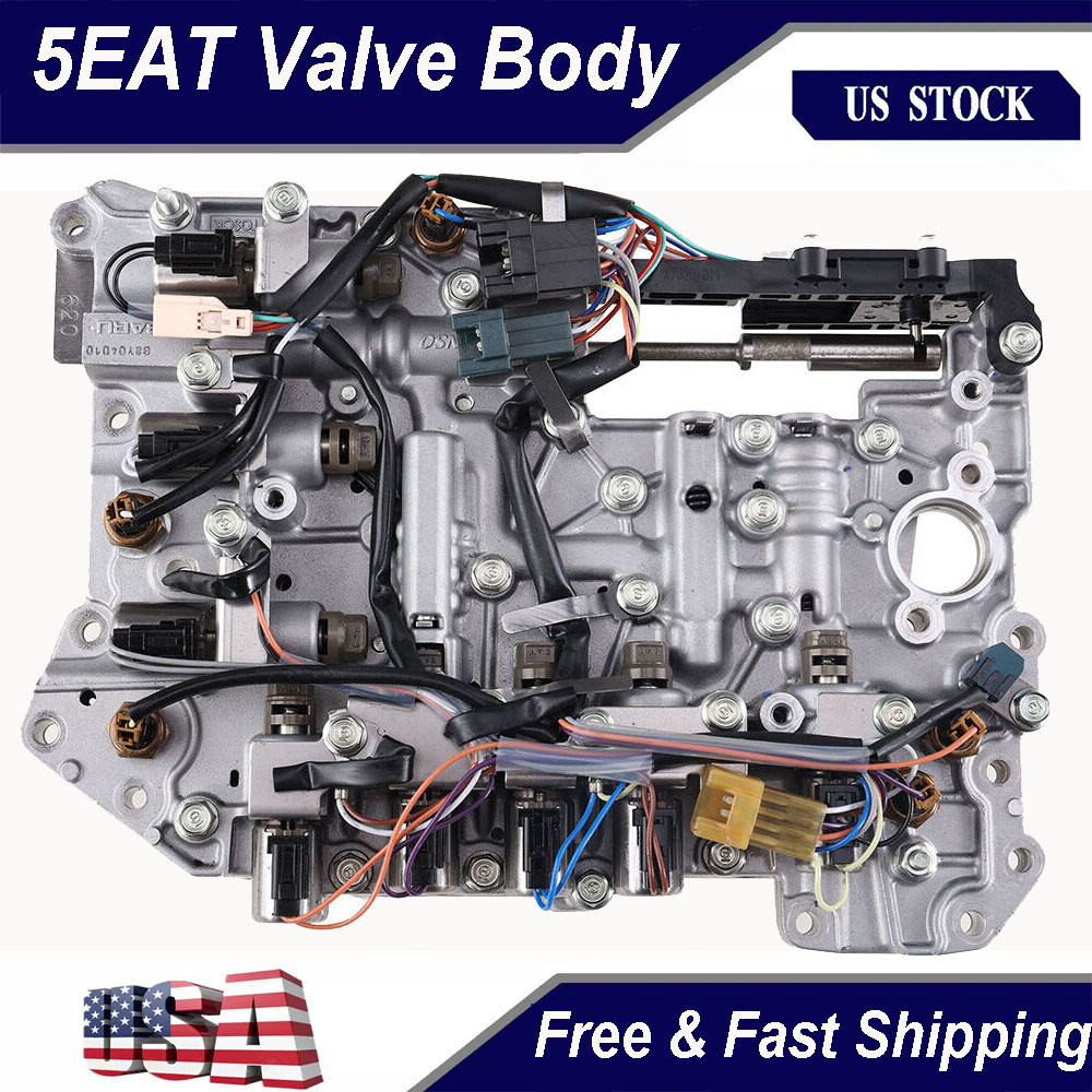5EAT Transmission Valve Body w/Solenoid For 08-14 Subaru Legacy Outback 5-Speed
