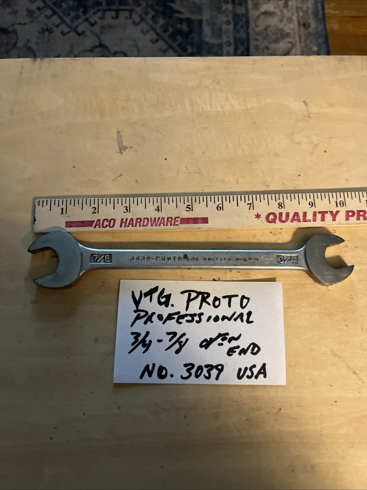 Vintage Proto Professional 3/4 x 7/8