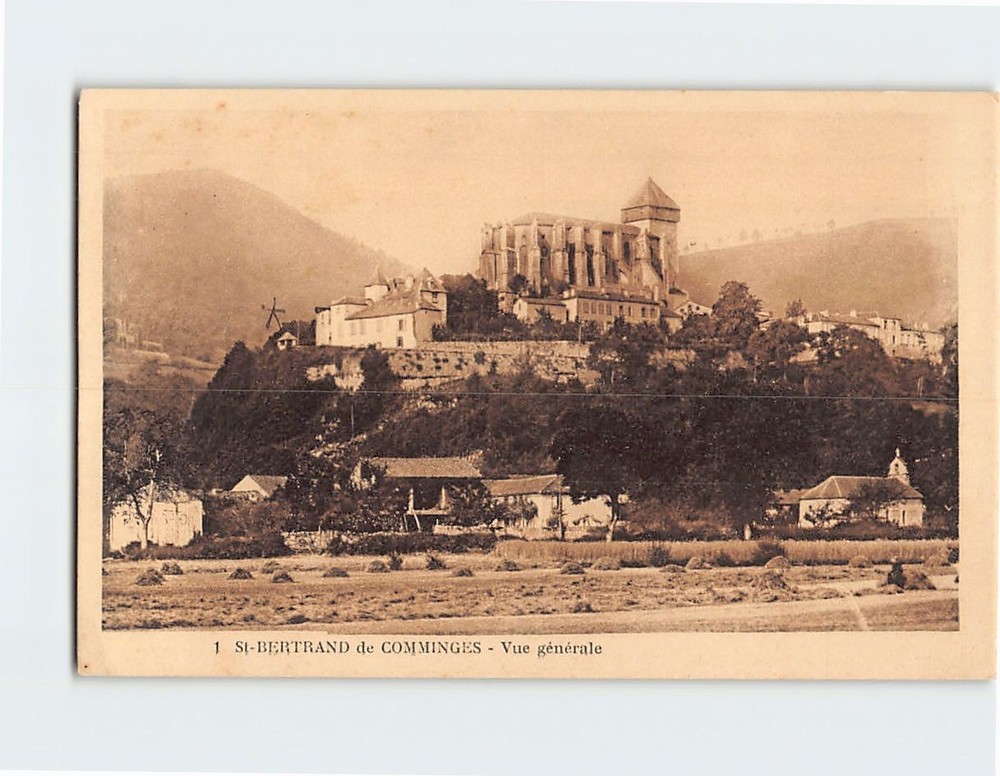 Postcard Saint-Bertrand-de-Comminges France